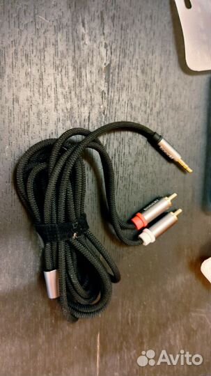 Кабель jack 3.5 2 RCA