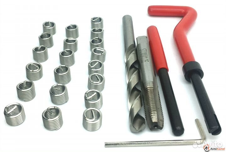 Набор для восстановления резьбы со вставками 8мм