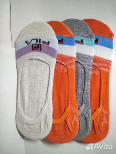 Следки женские белые, цветные 36-41, 41-46