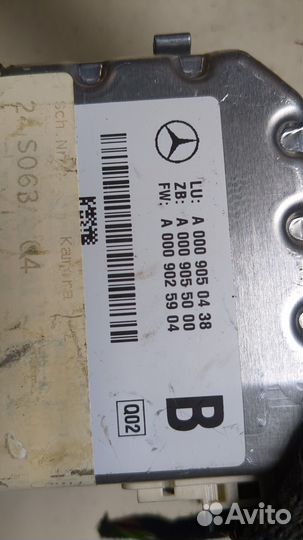 Камера переднего вида Mercedes CLS C218