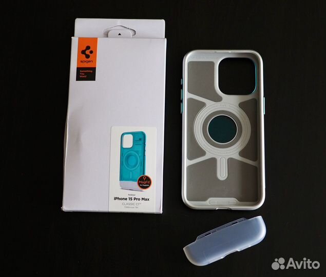 Чехол spigen c1 magsafe для iPhone 15 pro max
