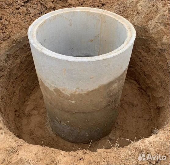 Септик из колец из жби колец