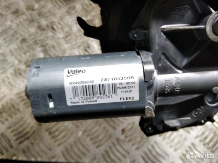 Моторчик стеклоочистителя Renault Duster