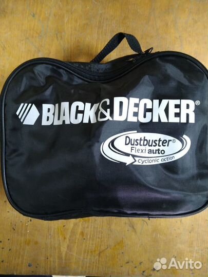 Автомобильный пылесос black decker