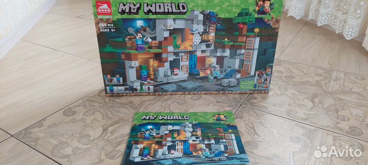 Lego майнкрафт 