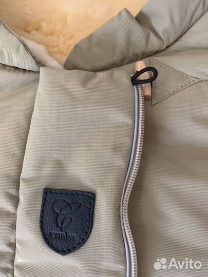 Зимний конверт в коляску на овчине