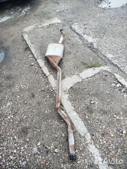 Мерседес w123 глушитель