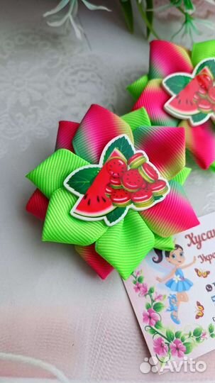 Резинки для волос ручной работы