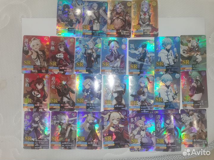 Карточки Genshin Impact