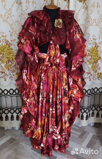 Костюм для цыганского танца