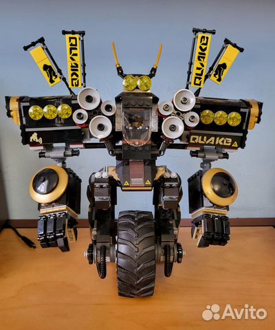 Lego Ninjago робот землятресений