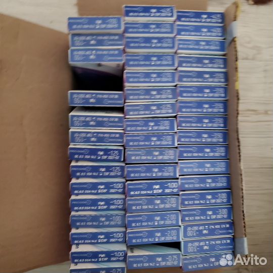 Линзы контактные