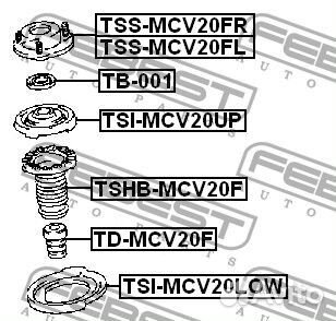 Проставка пружины нижняя