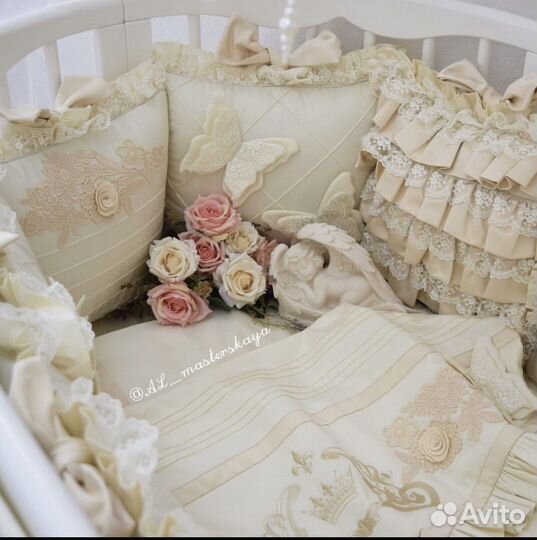 Бортики в кроватку