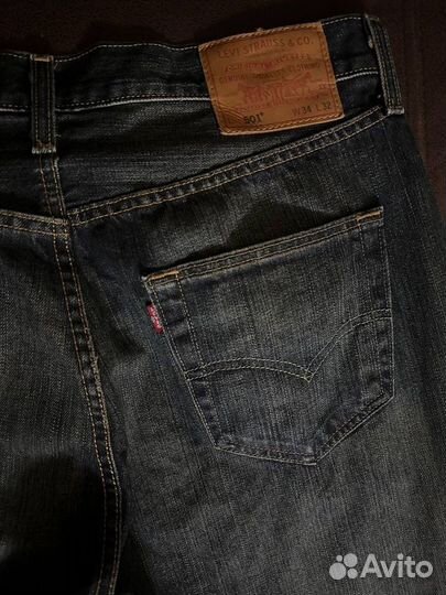 Джинсы Levis 501, 34/32