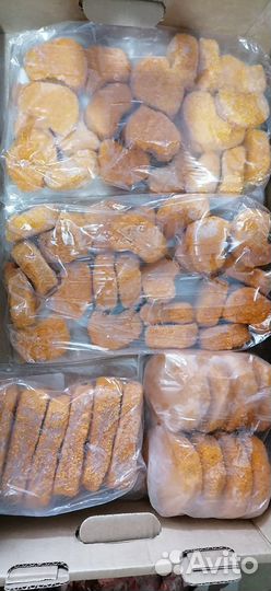 Наггетсы, котлеты, сосиски, куриные Халяль