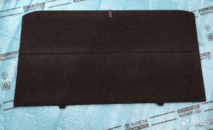 Обшивка пола багажника Рав 4 30 темно-серая 06-12