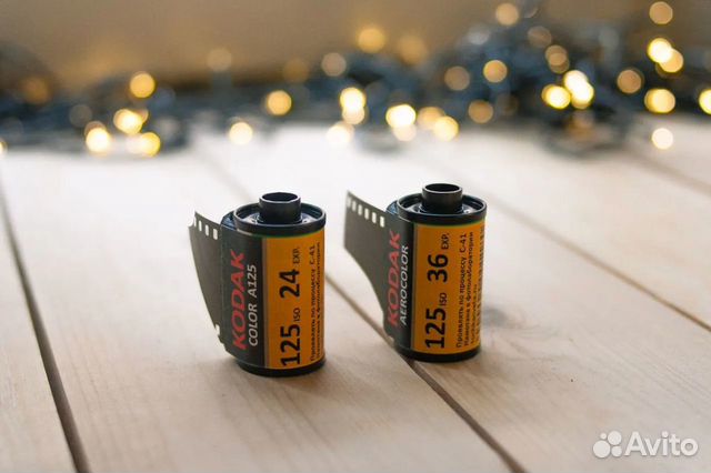 Фотоплёнка цветная Kodak, Fuji