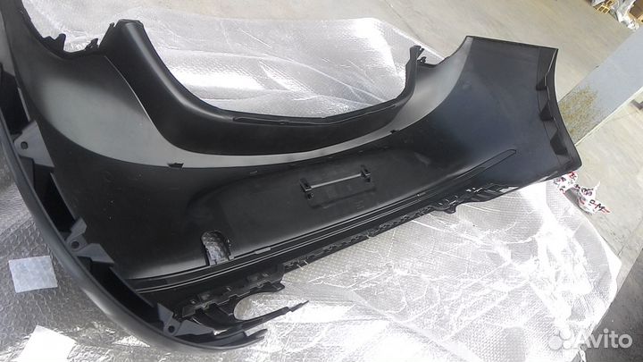 Бампер astra J (2013-2016) хетч, задний, без паркт