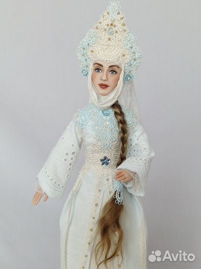 Интерьерная кукла ручной работы