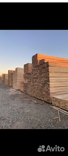 Пиломатериал Доска обрезная Брус