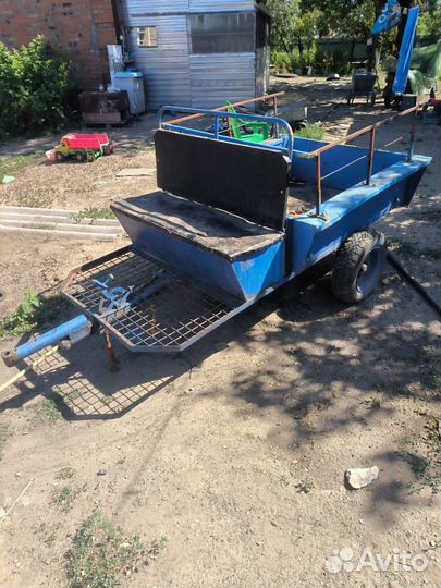 Продаю прицеп для мотоблока самосвальный