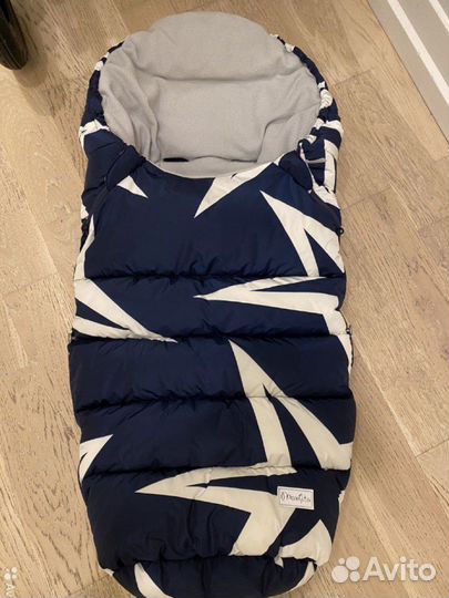 Зимний конверт в коляску mansita