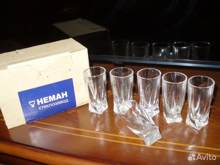 Хрустальные стаканы СССР