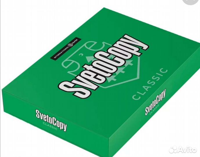 Бумага Svetocopy А4, А3