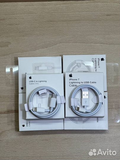 Кабель USB-C - Ligtning и USB - Lightning