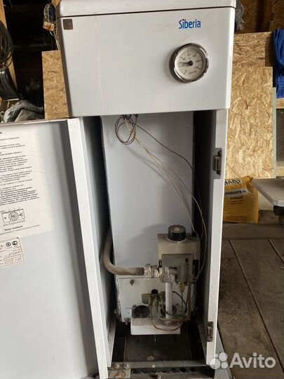 Газовый котел напольный одноконтурный бу