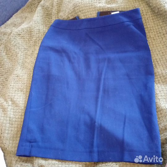 Юбка синяя 44 размер