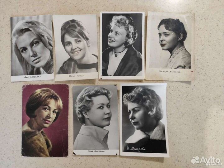 Фотографии советских артистов