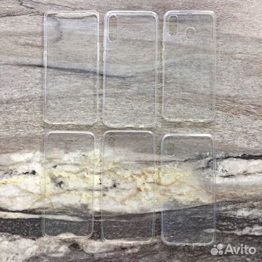 Чехол прозрачный для Samsung