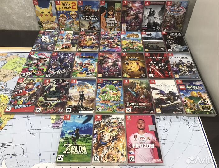 Nintendo Switch Картриджи