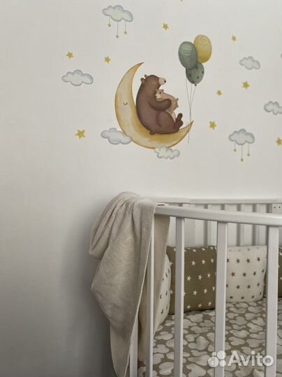 Бортики в кроватку