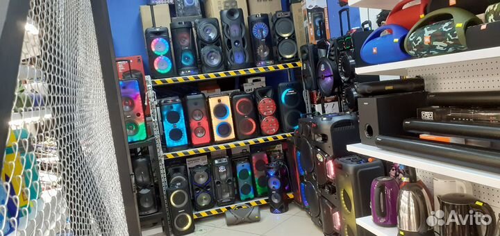 Портативные колонки / новые / большие и маленькие