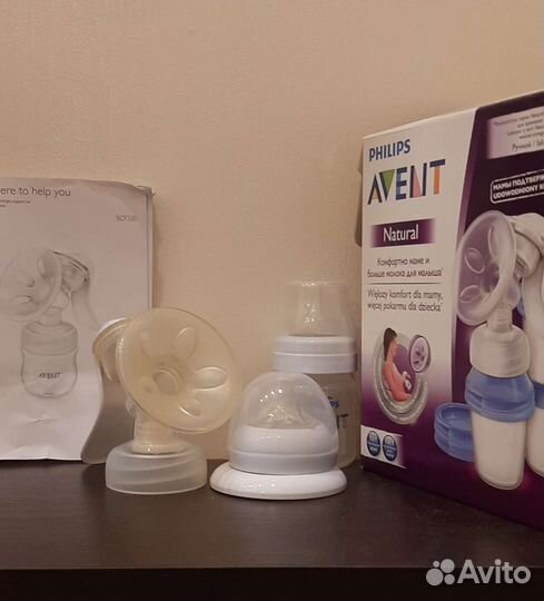 Молокоотсос avent ручной
