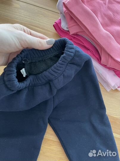 Вещи стопкой, 1 годик