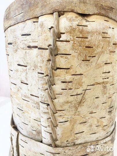 Старинный берестяной короб