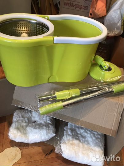 Швабра с ведром и отжимом