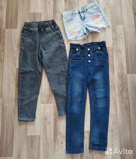 Вещи пакетом для девочки 140