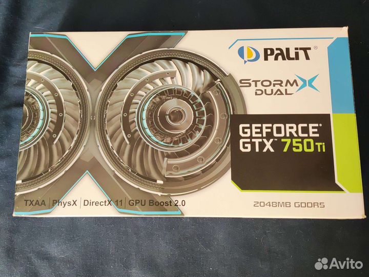 Видеокарта gtx 750 ti