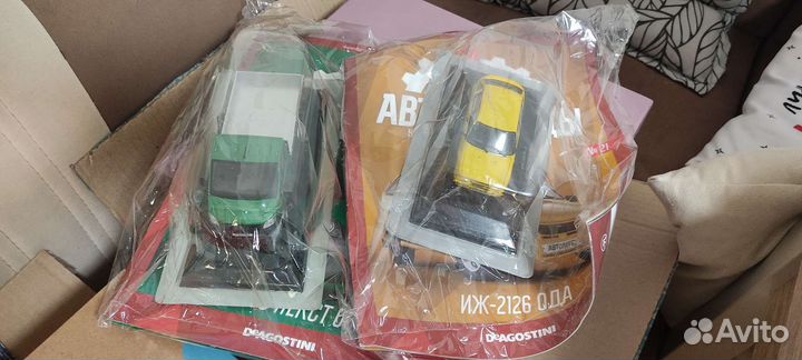 Модели Автолегенды СССР Deagostini 1:43