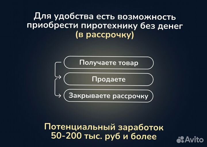 Вращающиеся фейерверки оптом