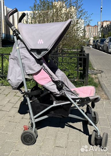 Прогулочная коляска трость бу