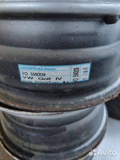 Стальные диски r14