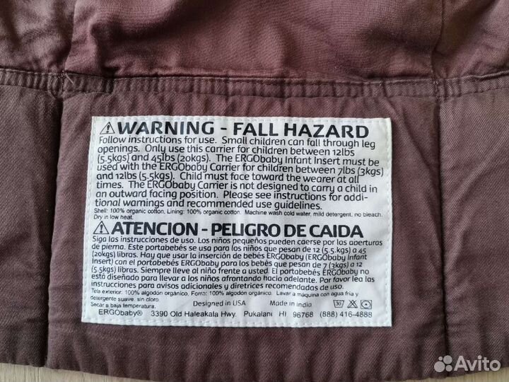 Эргорюкзак ergobaby original carrier