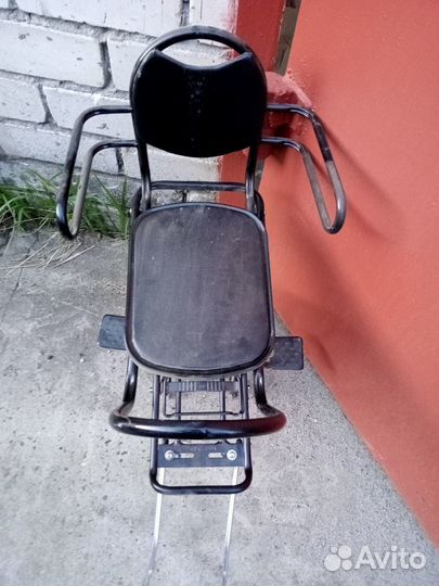 Детская сидушка на взрослый велосипед