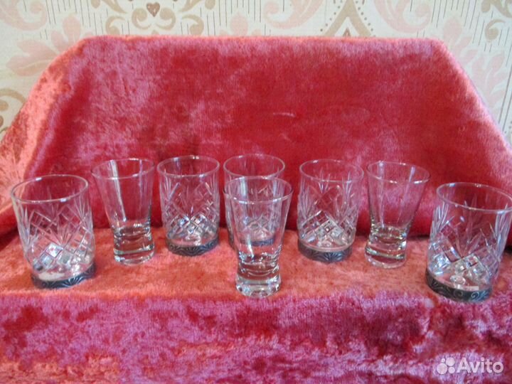Винтажные рюмки и стопки СССР